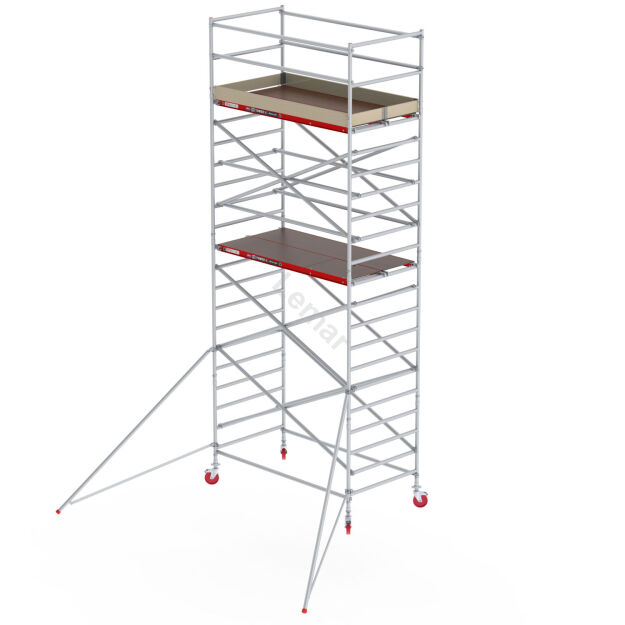 Rusztowania aluminiowe Altrex 4200-1,35x1,85- wys.robocza:7,20m, wys.podestu:5,20m