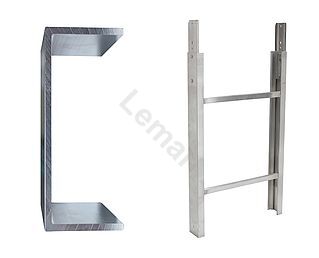 Segment szynowy 1m GEDA 200 03379
