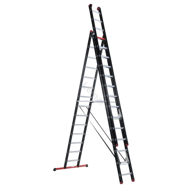 Drabina wielofunkcyjna 3x14 stopni aluminiowa Mounter - PROMOCJA 123614