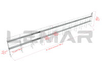 Rusztowanie elewacyjne 220m2 - podesty drewniane - 2