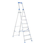 Drabina jednostronna 8 stopniowa aluminiowa Wide Step LEMAR 020208 - 8