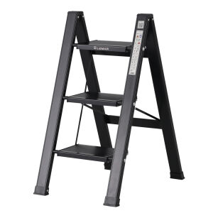 Drabina domowa 3 stopniowa aluminiowa Slim Space-X LEMAR 041103