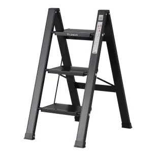 Drabina domowa 3 stopniowa aluminiowa Slim Space-X LEMAR 041103