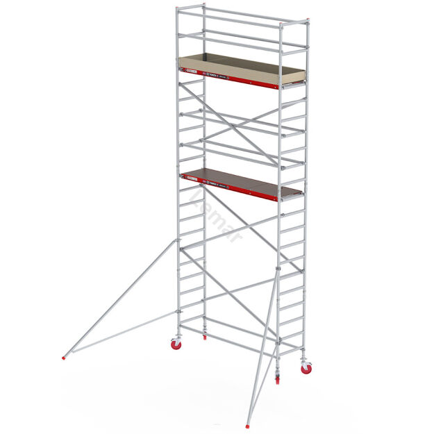 Rusztowania aluminiowe Altrex 4100-0,75 x2,45 - wys.robocza:8,20m, wys.podestu:6,20m - PROMOCJA