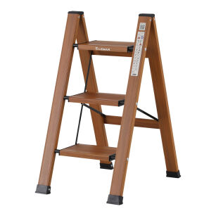 Drabina domowa 3 stopniowa aluminiowa Slim Space-X LEMAR 041303