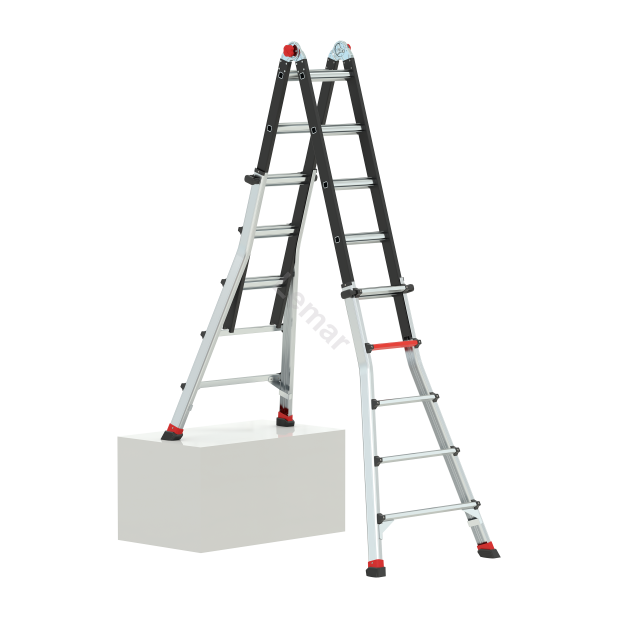 Drabina przegubowa 4x5 stopni aluminiowa Tele Pro Plus ALTREX 503735