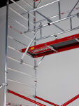 Rusztowania aluminiowe Altrex 4200-S NOWA NORMA-1,35x2,45- wys.robocza:11,20m, wys.podestu:9,20m - 5