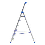 Drabina jednostronna 6 stopniowa aluminiowa Wide Step LEMAR 020206 - 3