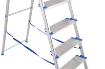 Drabina jednostronna 6 stopniowa aluminiowa Wide Step LEMAR 020206 - 14