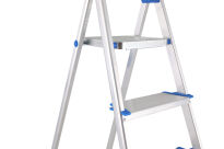 Drabina jednostronna 6 stopniowa aluminiowa Wide Step LEMAR 020206 - 15