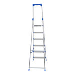 Drabina jednostronna 6 stopniowa aluminiowa Wide Step LEMAR 020206 - 5