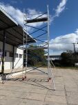 [OUTLET]Rusztowanie aluminiowe LEMAR 1000 z drabiną wejściową system BOSS - 4