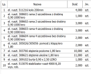 [OUTLET]Rusztowanie aluminiowe LEMAR 1000 z drabiną wejściową system BOSS - 2