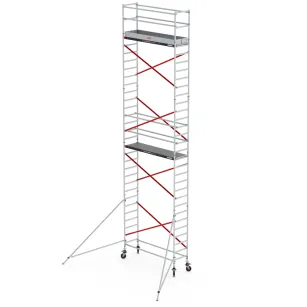 Rusztowania aluminiowe Altrex 5100-0,75x1,85- wys.robocza:10,20m, wys.podestu:8,20m