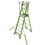 Drabina magazynowa 6 stopniowa z włókna szklanego Safety Cage Little Giant 19706EN - 6