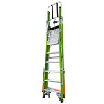 Drabina magazynowa 6 stopniowa z włókna szklanego Safety Cage Little Giant 19706EN - 8