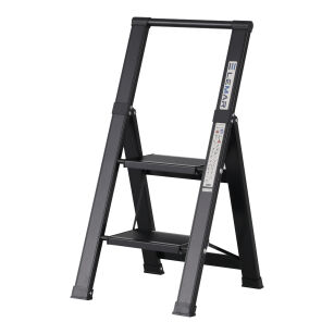 Drabina domowa 2 stopniowa aluminiowa Slim Space LEMAR 031102