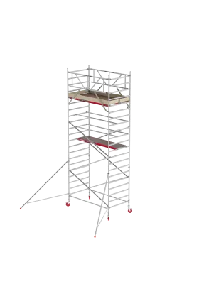 Rusztowania aluminiowe Altrex 4200 NOWA NORMA-1,35x1,85- wys.robocza:7,20m, wys.podestu:5,20m