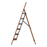 Drabina domowa 6 stopniowa aluminiowa Slim Space LEMAR 031306 - 3