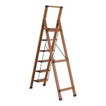 Drabina domowa 6 stopniowa aluminiowa Slim Space LEMAR 031306 - 4