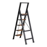 Drabina domowa 5 stopniowa aluminiowa Slim Space LEMAR 031205 - 4