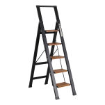 Drabina domowa 5 stopniowa aluminiowa Slim Space LEMAR 031205 - 8