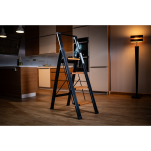 Drabina domowa 5 stopniowa aluminiowa Slim Space LEMAR 031205 - 19