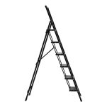 Drabina domowa 6 stopniowa aluminiowa Slim Space LEMAR 031106 - 7
