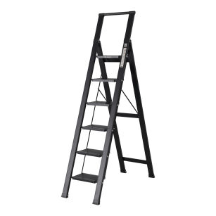 Drabina domowa 6 stopniowa aluminiowa Slim Space LEMAR 031106