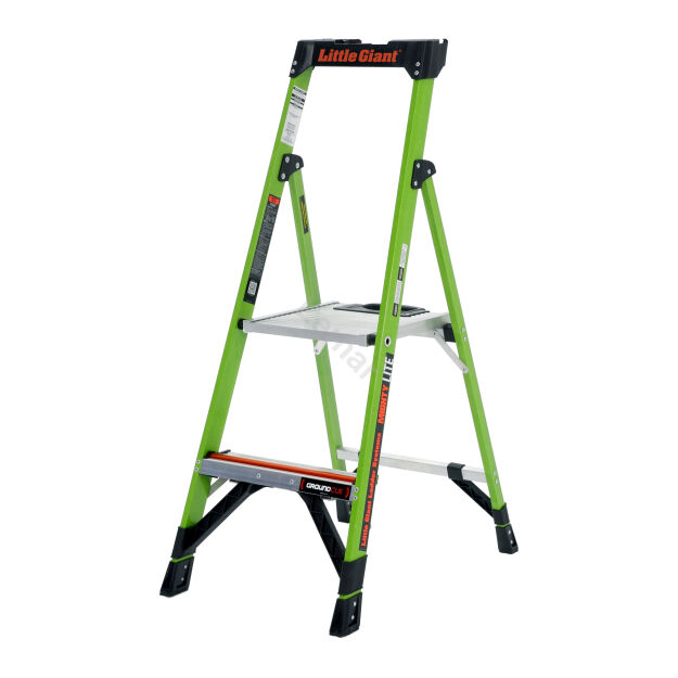 Drabina jednostronna 2 stopniowy z włókna szklanego Mightylite Little Giant 15364EN