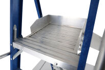 Drabina magazynowa, podest roboczy 8 stopniowa z włókna szklanego Fiber Tech Pro LEMAR 013108 - 6