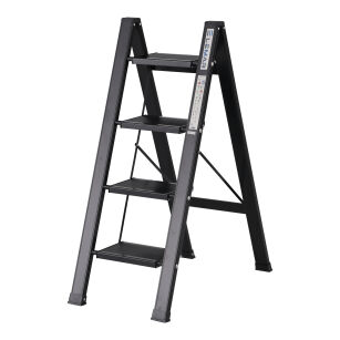 Drabina domowa 4 stopniowa aluminiowa Slim Space-X LEMAR 041104