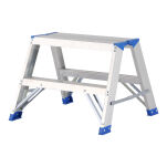 Drabina dwustronna 2 stopniowa aluminiowa Big Step LEMAR 023102 - 6