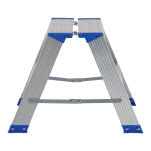 Drabina dwustronna 2 stopniowa aluminiowa Big Step LEMAR 023102 - 7