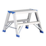 Drabina dwustronna 2 stopniowa aluminiowa Big Step LEMAR 023102 - 8