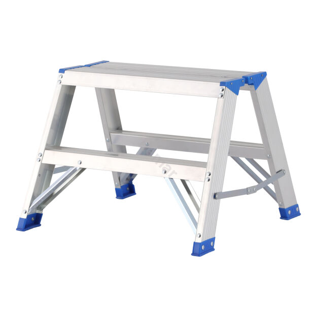 Drabina dwustronna 2 stopniowa aluminiowa Big Step LEMAR 023102