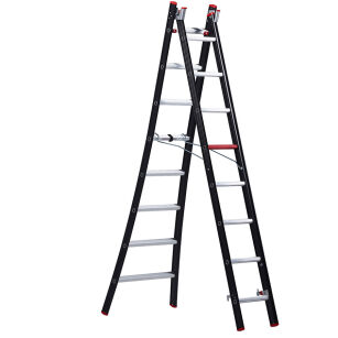 Drabina rozstawno przystawna 2x8 stopni aluminiowa Nevada ALTREX 242208
