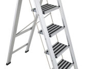 Drabina domowa 5 stopniowa aluminiowa Slim Space LEMAR 030205 - 12