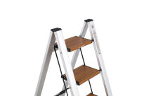 Drabina domowa 4 stopniowa aluminiowa Slim Space-X LEMAR 040304 - 18