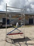 [OUTLET]Rusztowanie aluminiowe LEMAR 1000 z drabiną wejściową system BOSS - 5