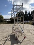 [OUTLET]Rusztowanie aluminiowe LEMAR 1000 z drabiną wejściową system BOSS - 4