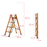 Drabina domowa 4 stopniowa aluminiowa Slim Space-X LEMAR 041304 - 2