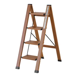 Drabina domowa 4 stopniowa aluminiowa Slim Space-X LEMAR 041304