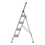 Drabina domowa 4 stopniowa aluminiowa Slim Space LEMAR 030104 - 3