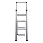 Drabina domowa 4 stopniowa aluminiowa Slim Space LEMAR 030104 - 9