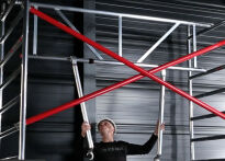 Rusztowania aluminiowe Altrex 4200-S NOWA NORMA-1,35x2,45- wys.robocza:10,20m, wys.podestu:8,20m - 20