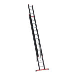Drabina rozstawno przystawna 2x14 stopni aluminiowa Mounter ALTREX 122414 - 2