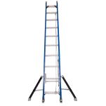 Drabina rozsuwana z linką 2x16 stopni z włókna szklanego Fiber Tech Rope LEMAR 050016 - 8