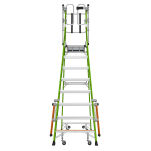 Drabina magazynowa 8 stopniowa z włókna szklanego Safety Cage Little Giant 19708EN - 7