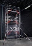 Rusztowania aluminiowe Altrex 5200-S NOWA NORMA-1,35x1,85- wys.robocza:8,20m, wys.podestu:6,20m - 9